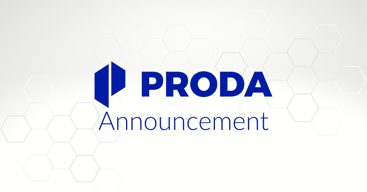 PRODA announcement ING